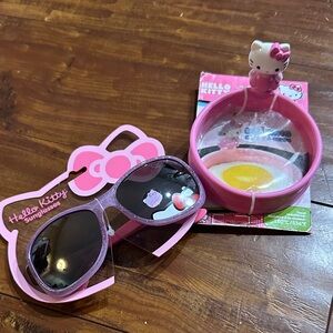 Hello Kitty bundle Rare Egg Ring and SunGlasses NWT